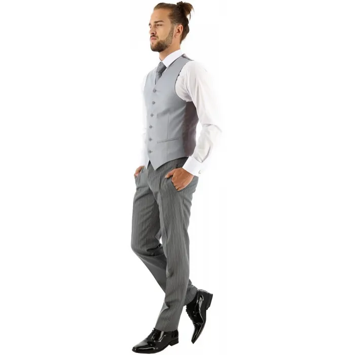 Henk ter Horst Gilet Jacquet in lana vergine