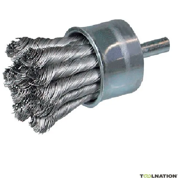 HiKOKI Accessori 751340 Spazzola a pennello 20 x 6 mm x 0,26 con filo d''acciaio ritorto