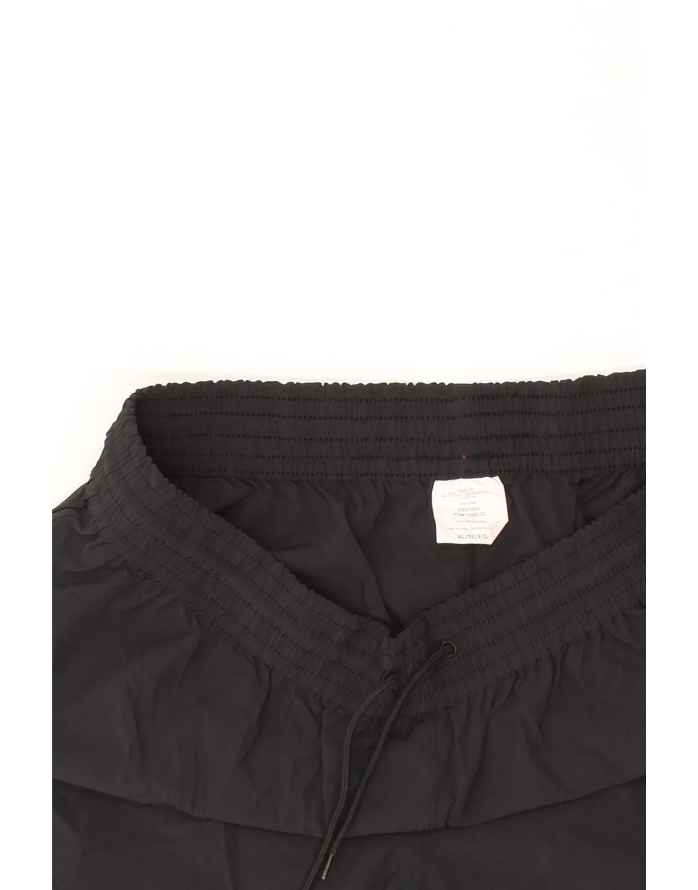 HURLEY Womens Swimming Shorts UK 18 XL Black Polyester