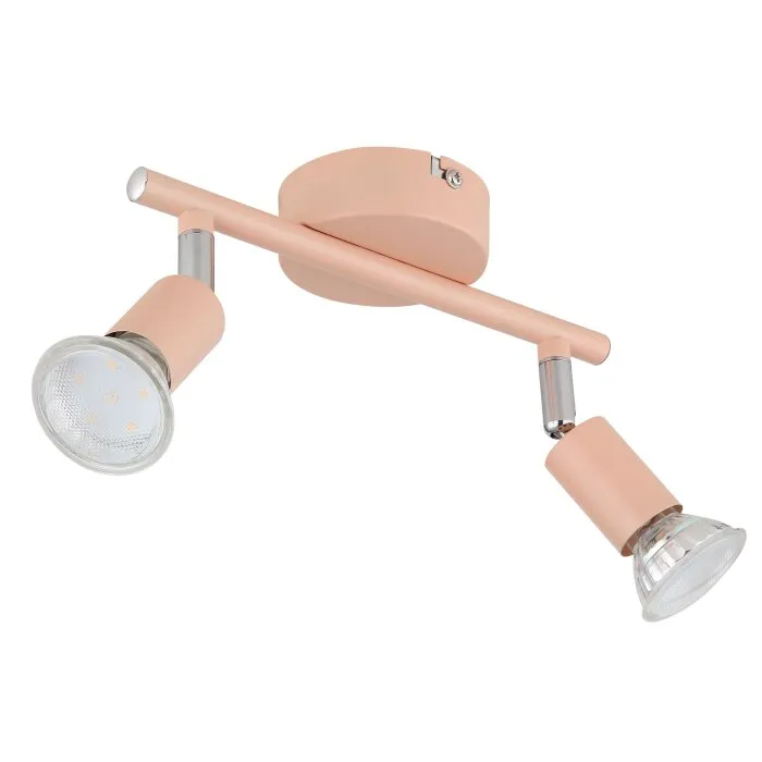 Illuminazione Globo Lighting Matrix Plafoniera, Faretto da soffitto, Applique, Faretto da parete Fucsia, 2-Luci