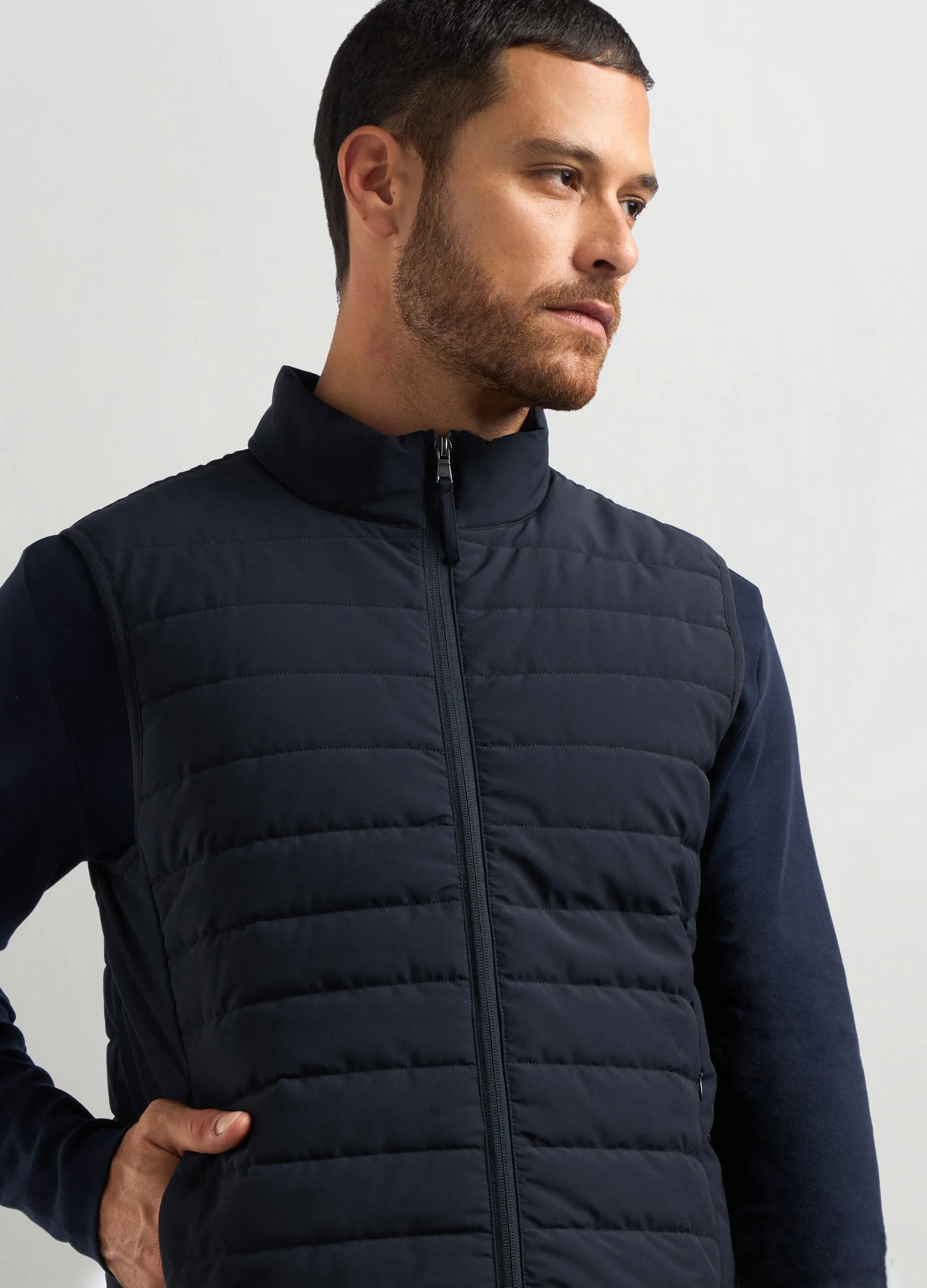 J. HART & BROS  Gilet imbottito uomo