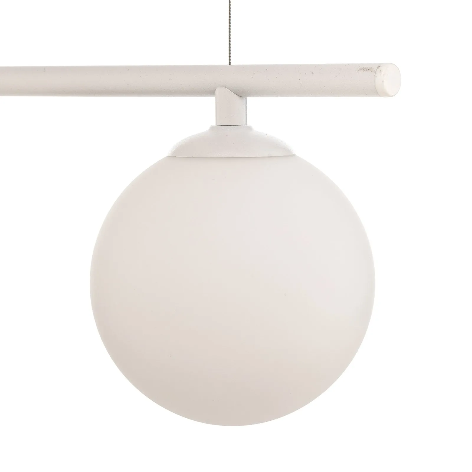 Lampada a sospensione Beryl, 3 luci, bianco