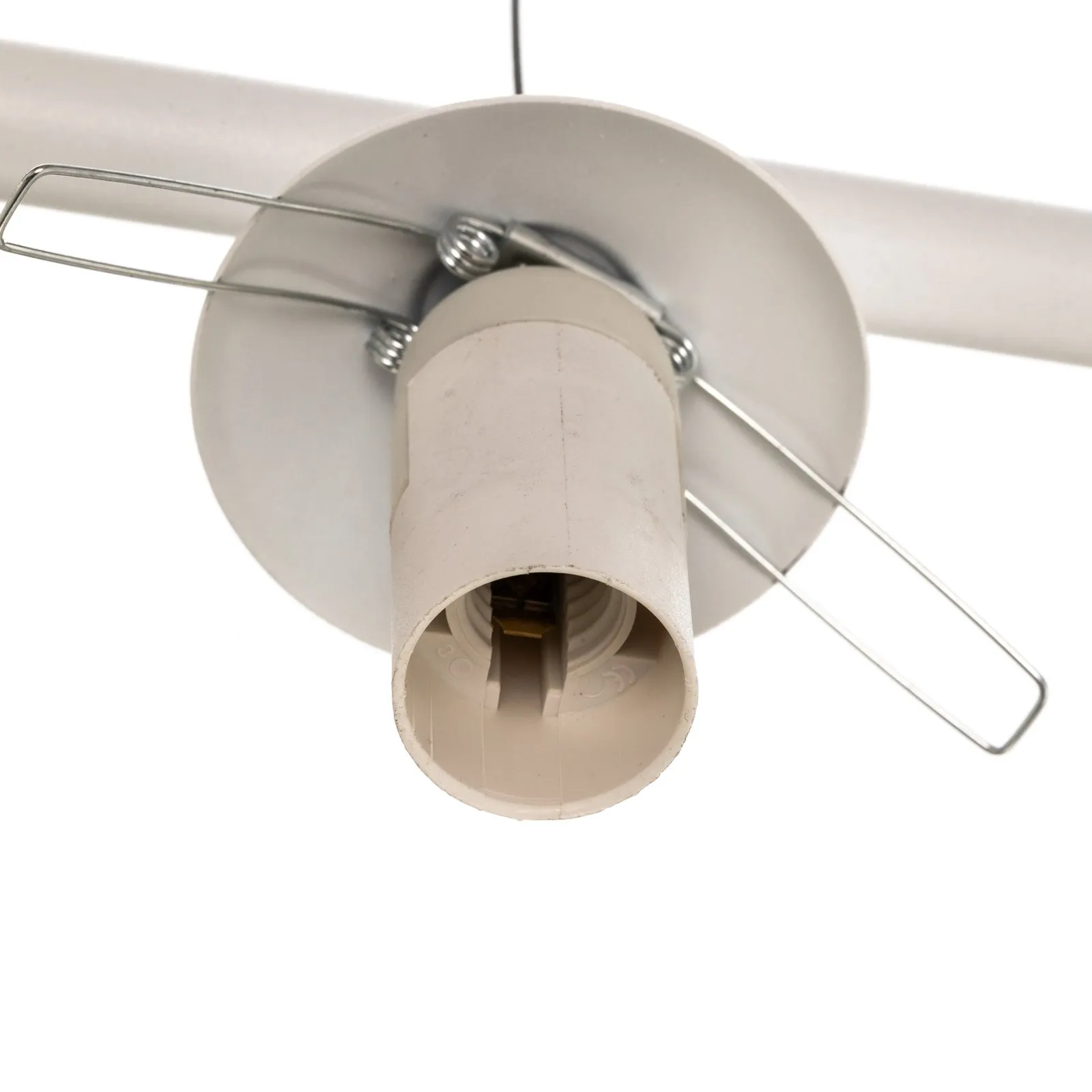 Lampada a sospensione Beryl, 3 luci, bianco