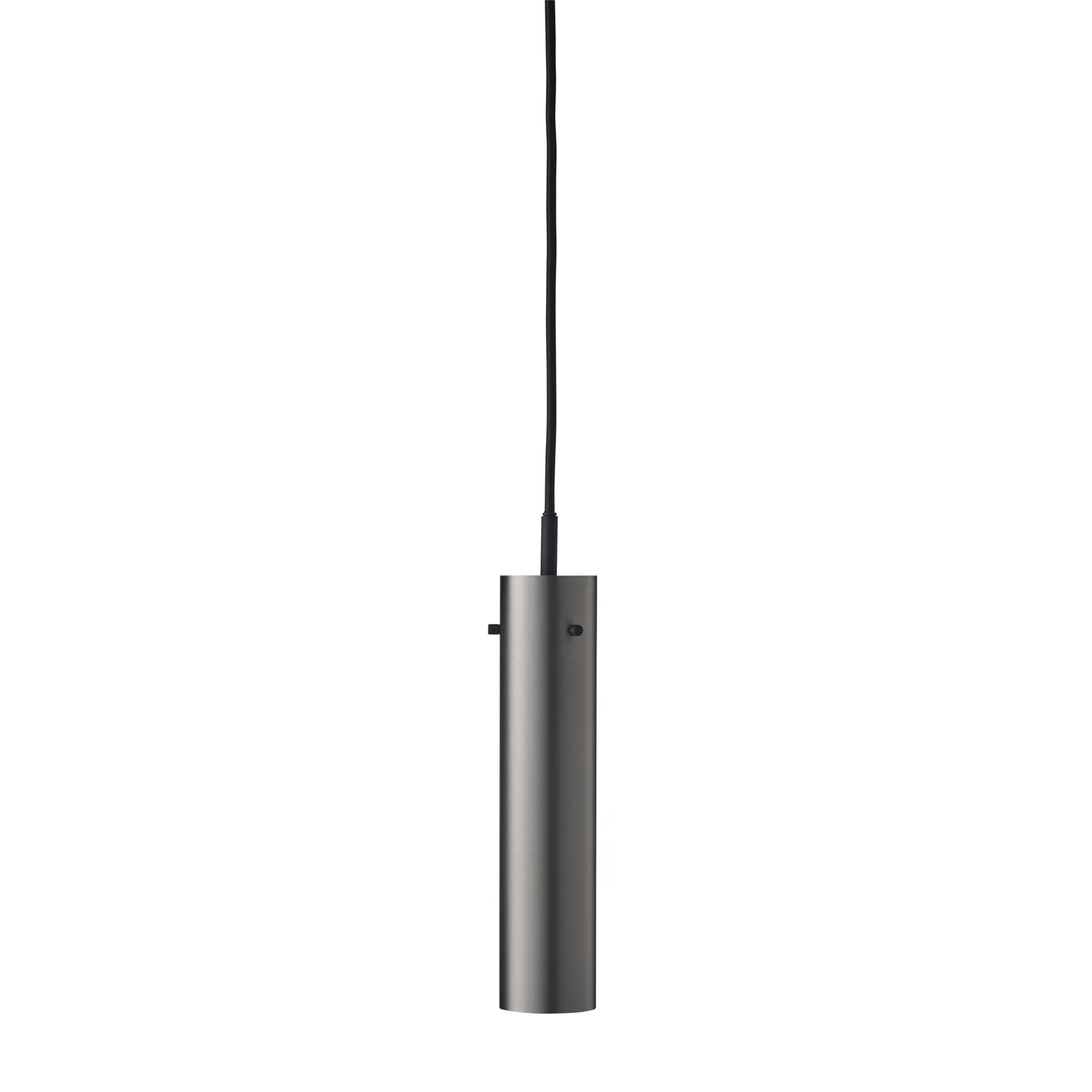 Lampada a sospensione FRANDSEN FM2014, acciaio lucido, altezza 24 cm