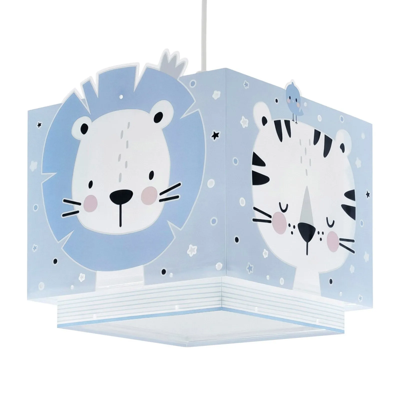 Lampada a sospensione per bambini Dalber Baby Jungle, blu