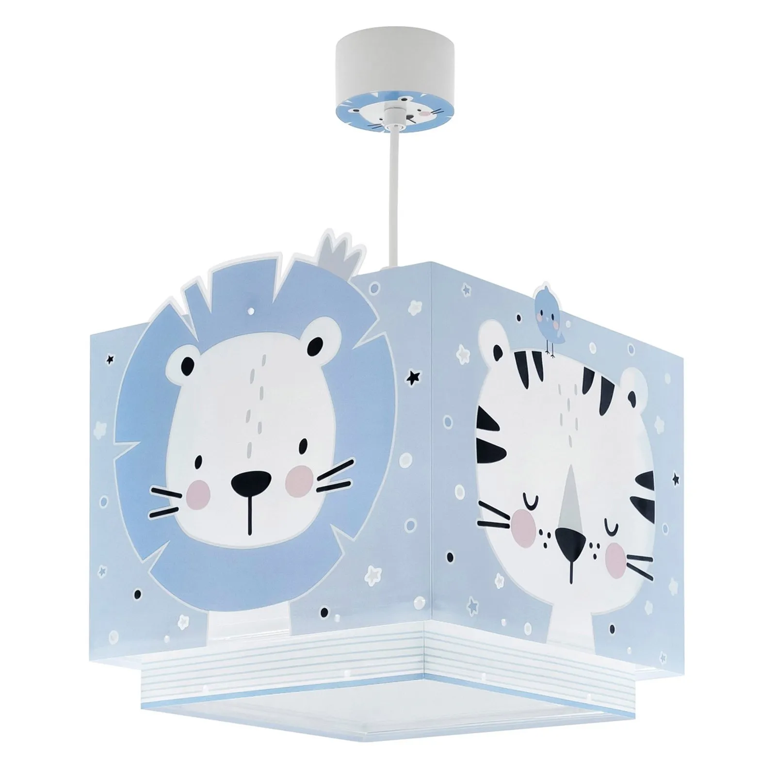 Lampada a sospensione per bambini Dalber Baby Jungle, blu