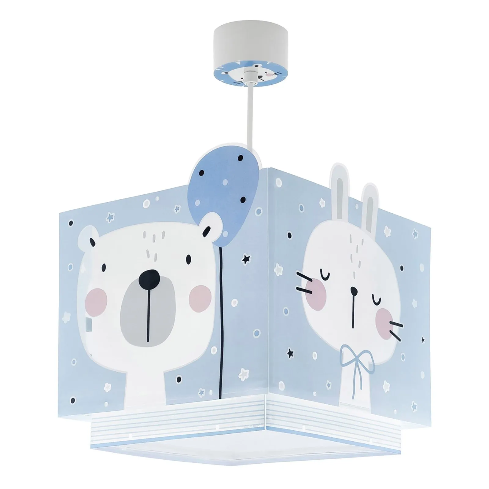 Lampada a sospensione per bambini Dalber Baby Jungle, blu