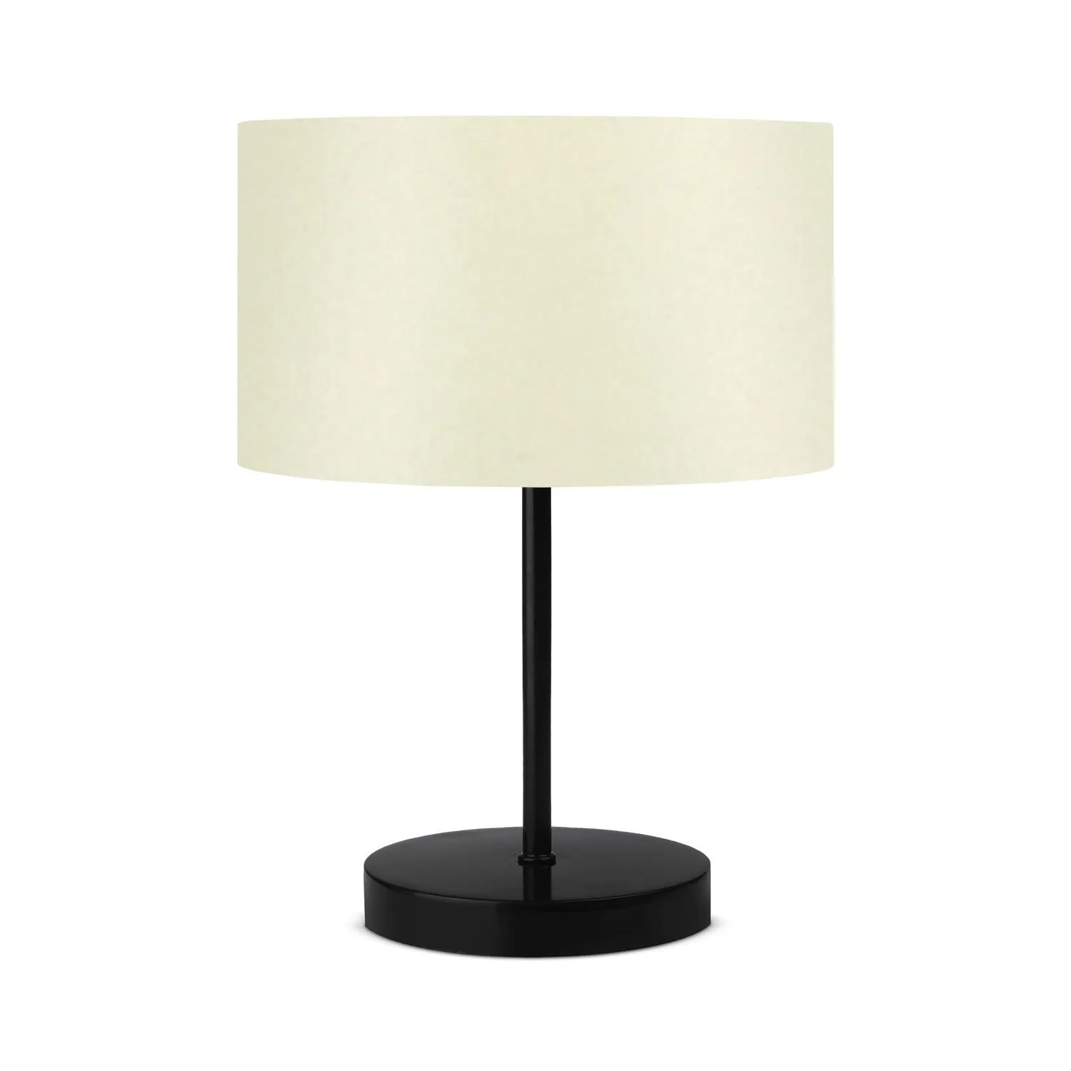 Lampada da tavolo 33 cm in metallo e tessuto - Billy 
