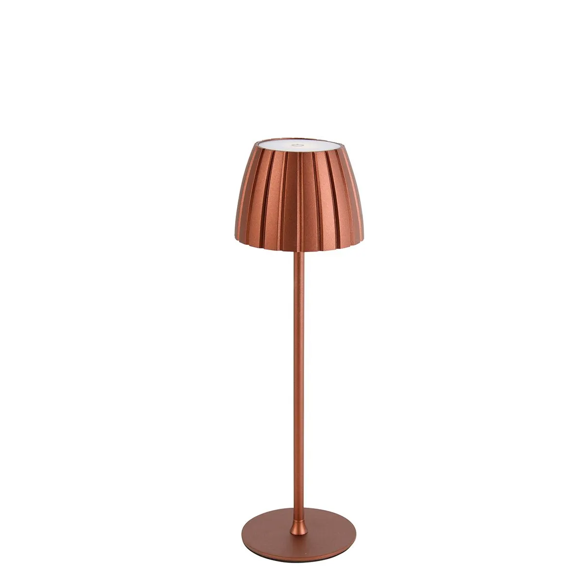 Lampada da tavolo moderna rossa dimmerabile in 3 fasi ricaricabile - Dolce