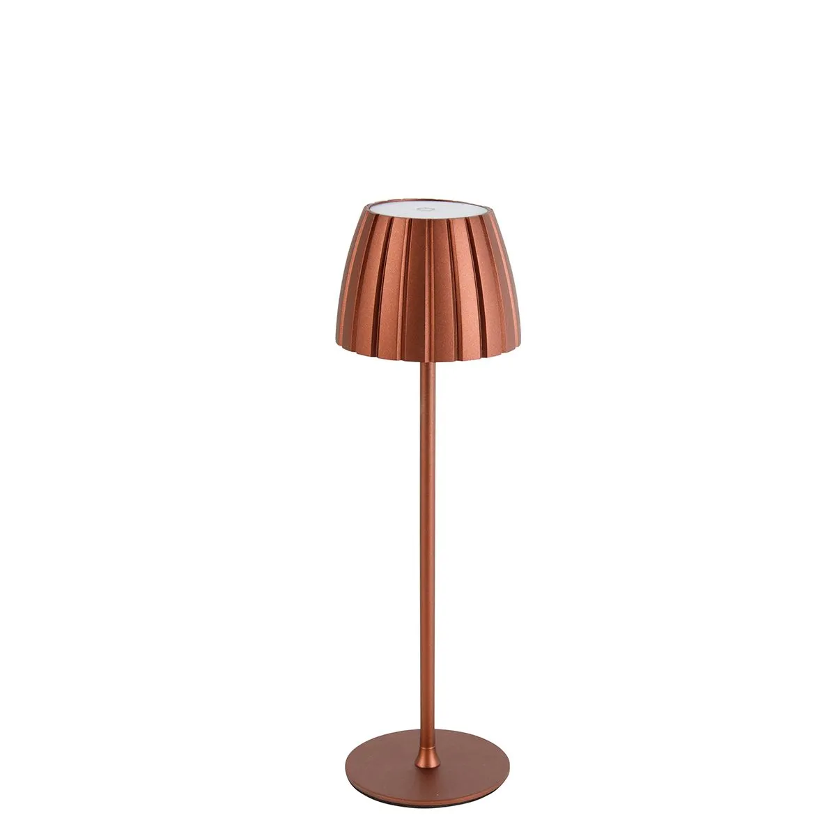Lampada da tavolo moderna rossa dimmerabile in 3 fasi ricaricabile - Dolce