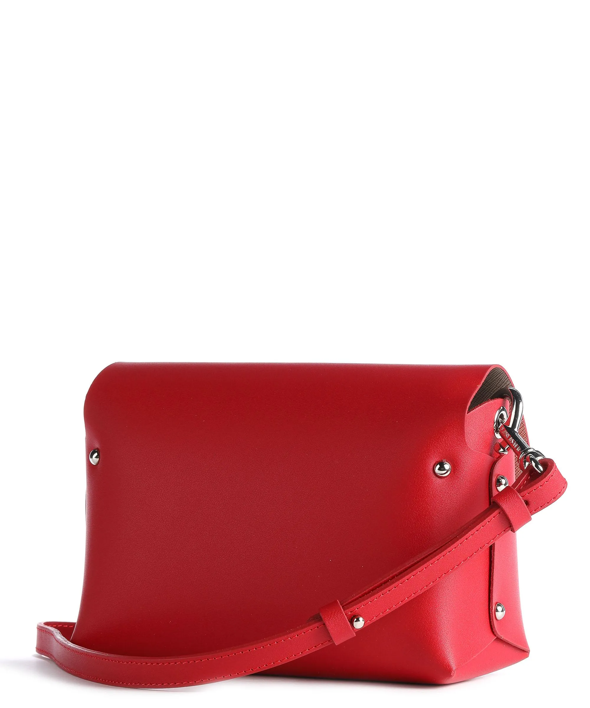  Lancaster Pur & Element City Flore Borsa a tracolla pelle bovina rosso  