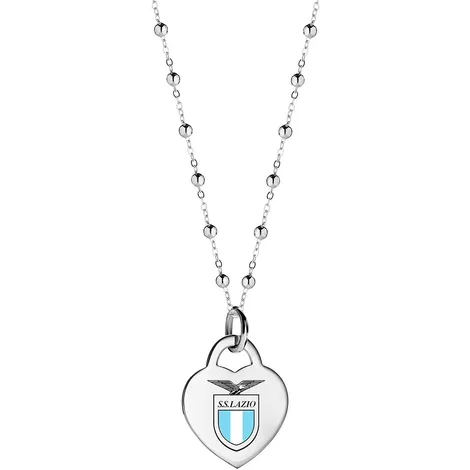 LAZIO Collana da donna con centrale S.S. Lazio Lowell