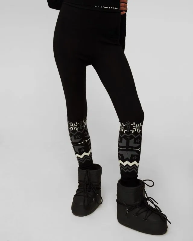 Leggings in lana da donna Perfect Moment Nordic