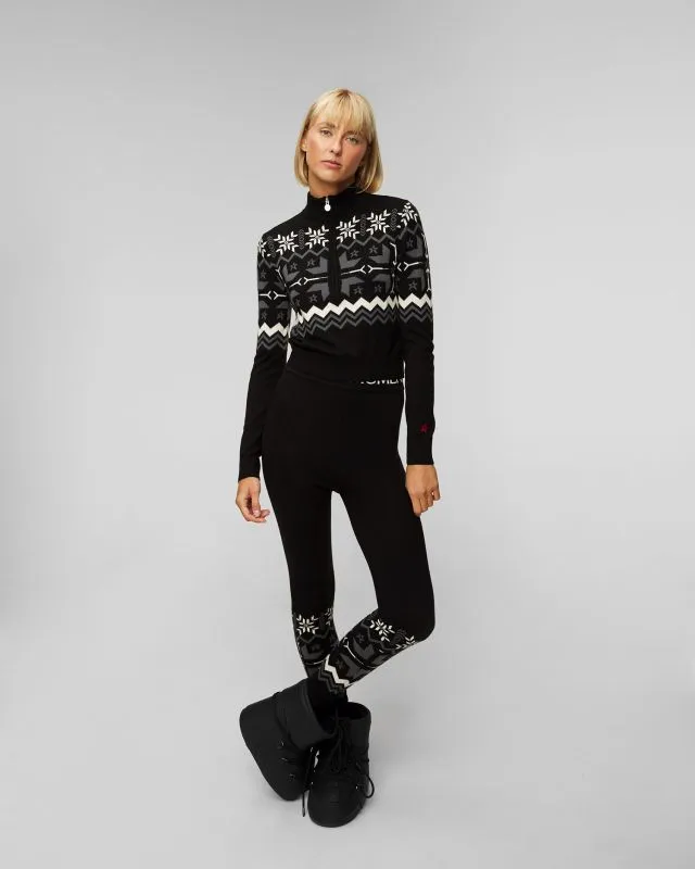 Leggings in lana da donna Perfect Moment Nordic