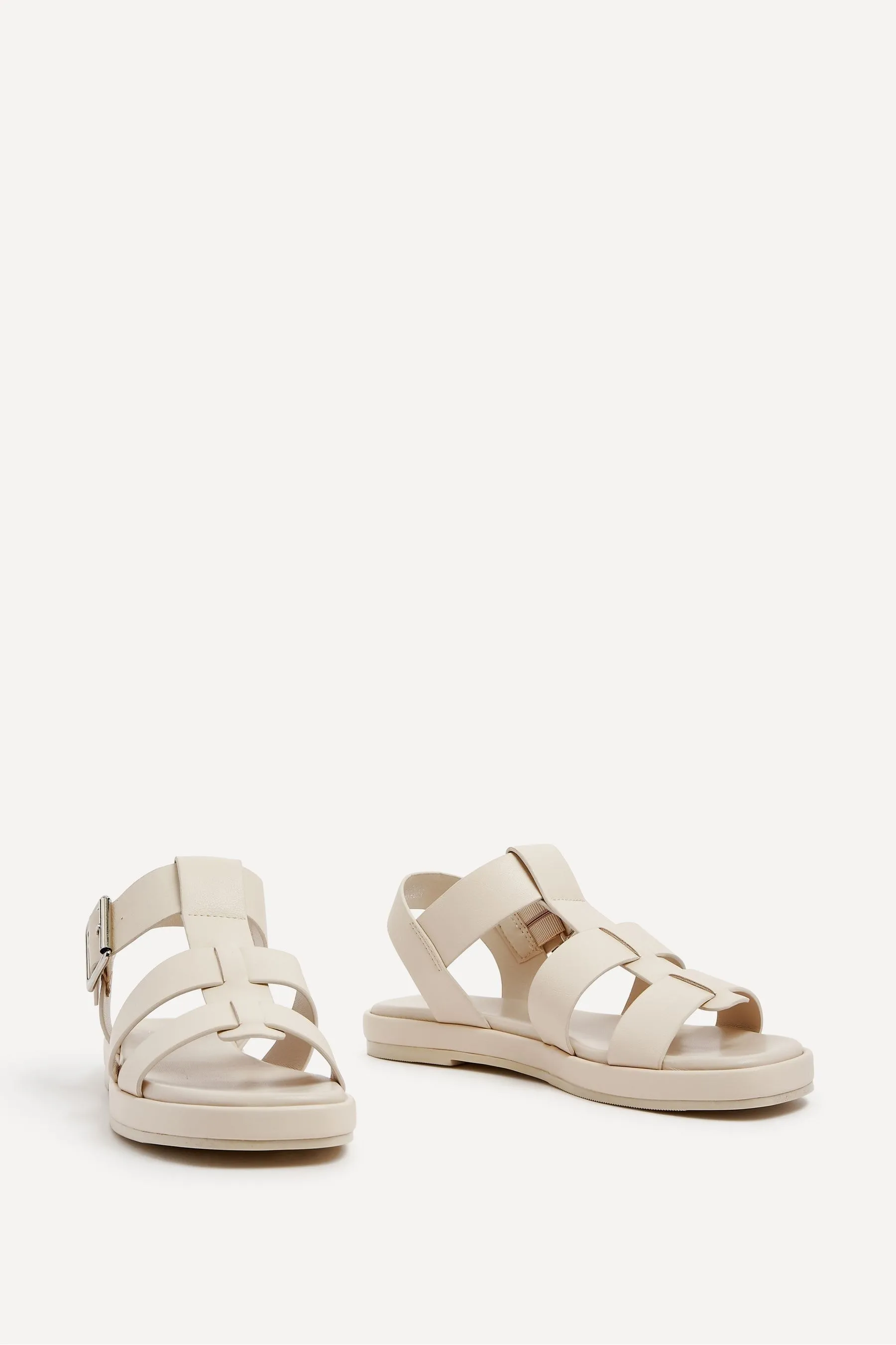Linzi - Camden - Sandali stile gladiatore a calzino imbottito