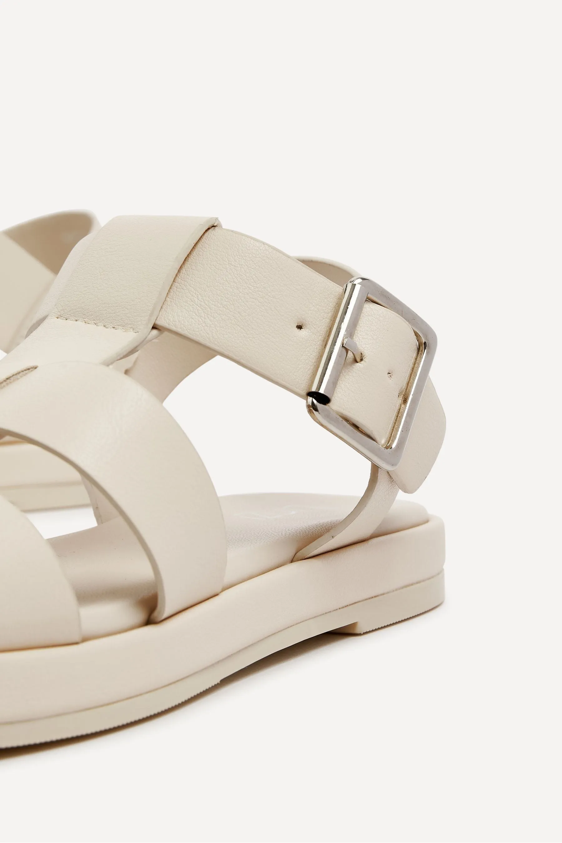Linzi - Camden - Sandali stile gladiatore a calzino imbottito
