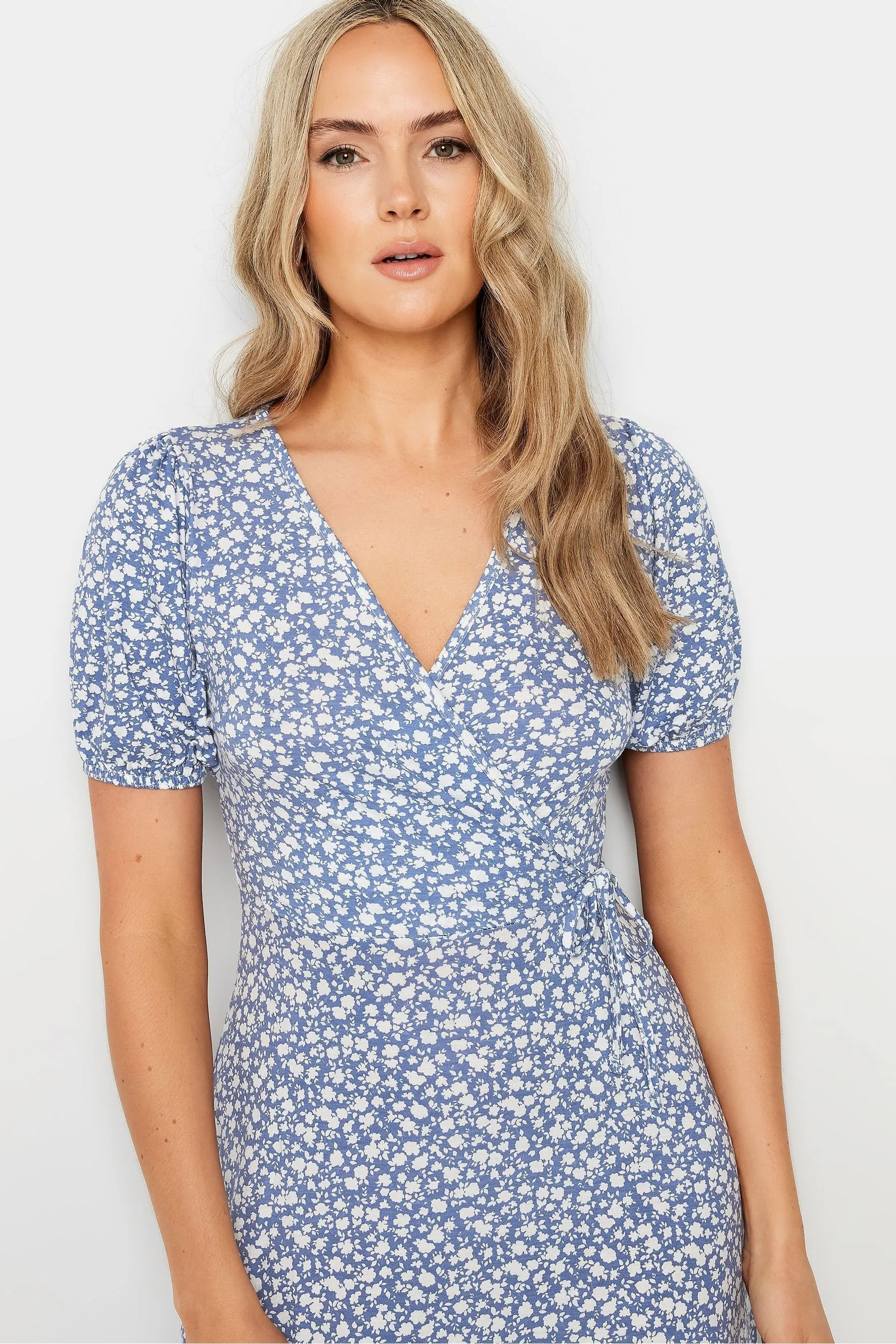 Long Tall Sally - Abito maxi a portafoglio a fiorellini