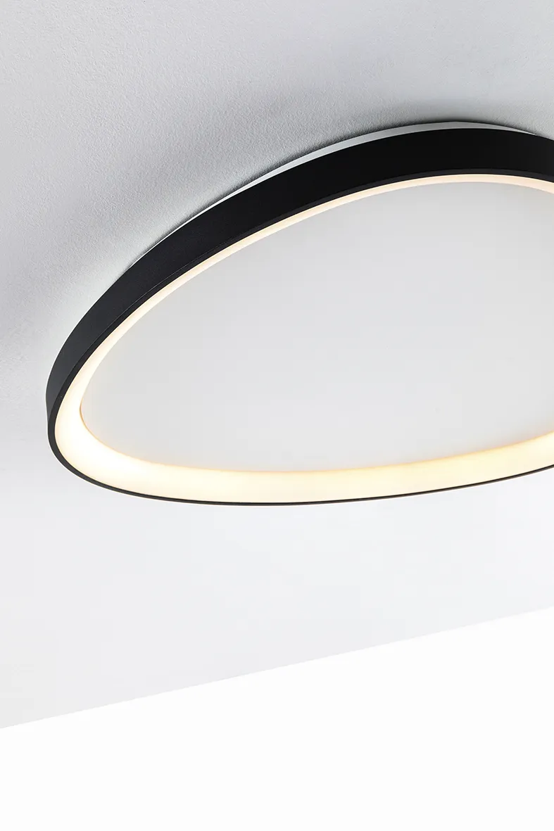 LOTUS – SOSPENSIONE LED 3K NERO 48W