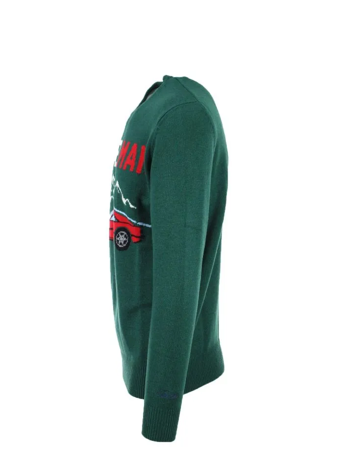 Maglia pullover girocollo in lana Saint Barth Spider Man