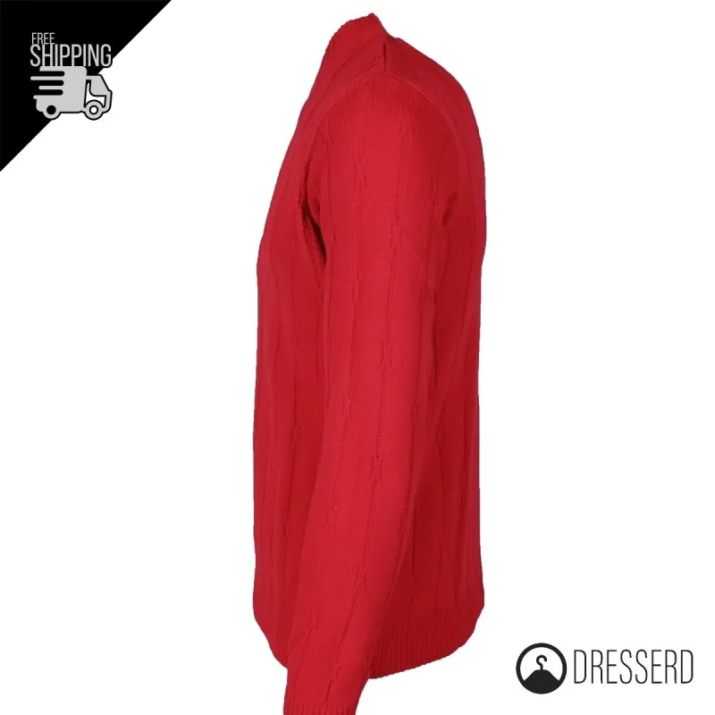 Maglia Uomo Maglioncino Dresserd girocollo invernale semi slim fit