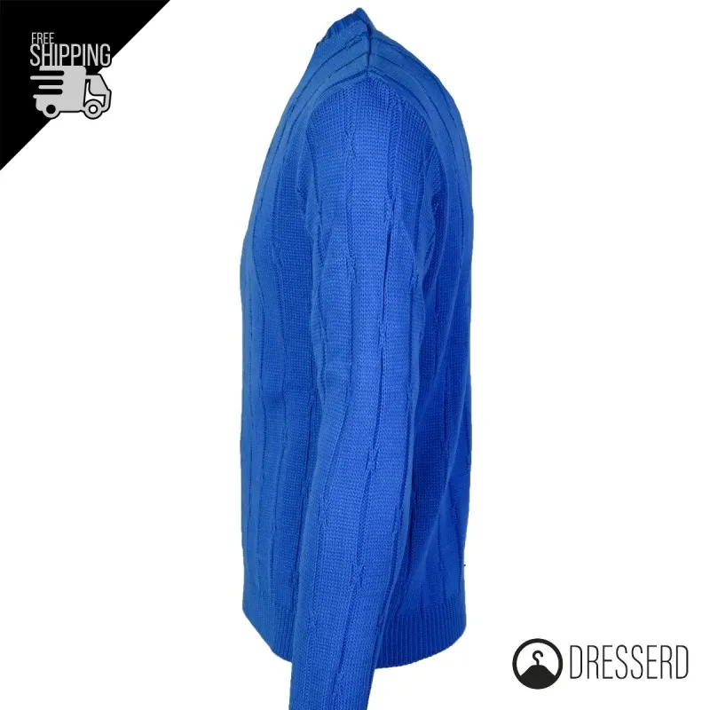 Maglia Uomo Maglioncino Dresserd girocollo invernale semi slim fit