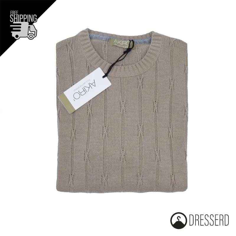 Maglia Uomo Maglioncino Dresserd girocollo invernale semi slim fit