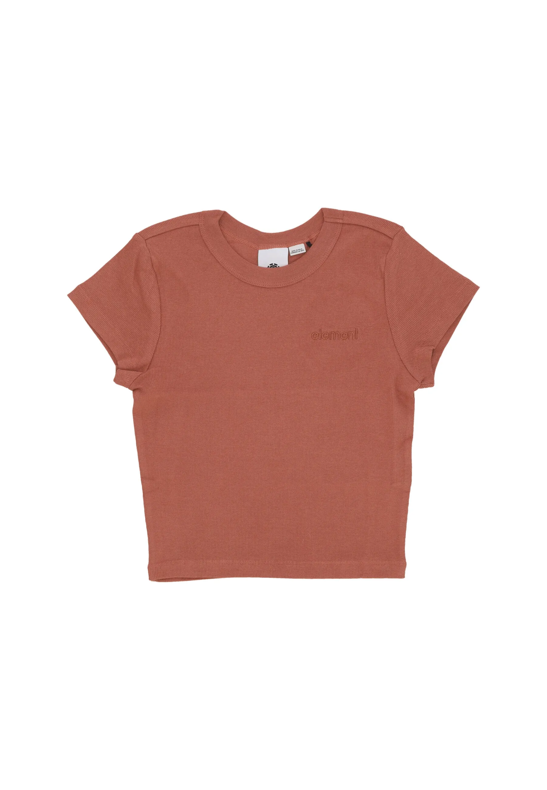 Maglietta Corta Donna W Yarnhill Tee Copper Brown