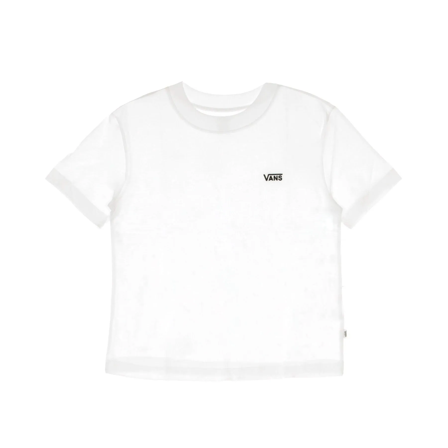 Maglietta Donna Junior V Boxy White