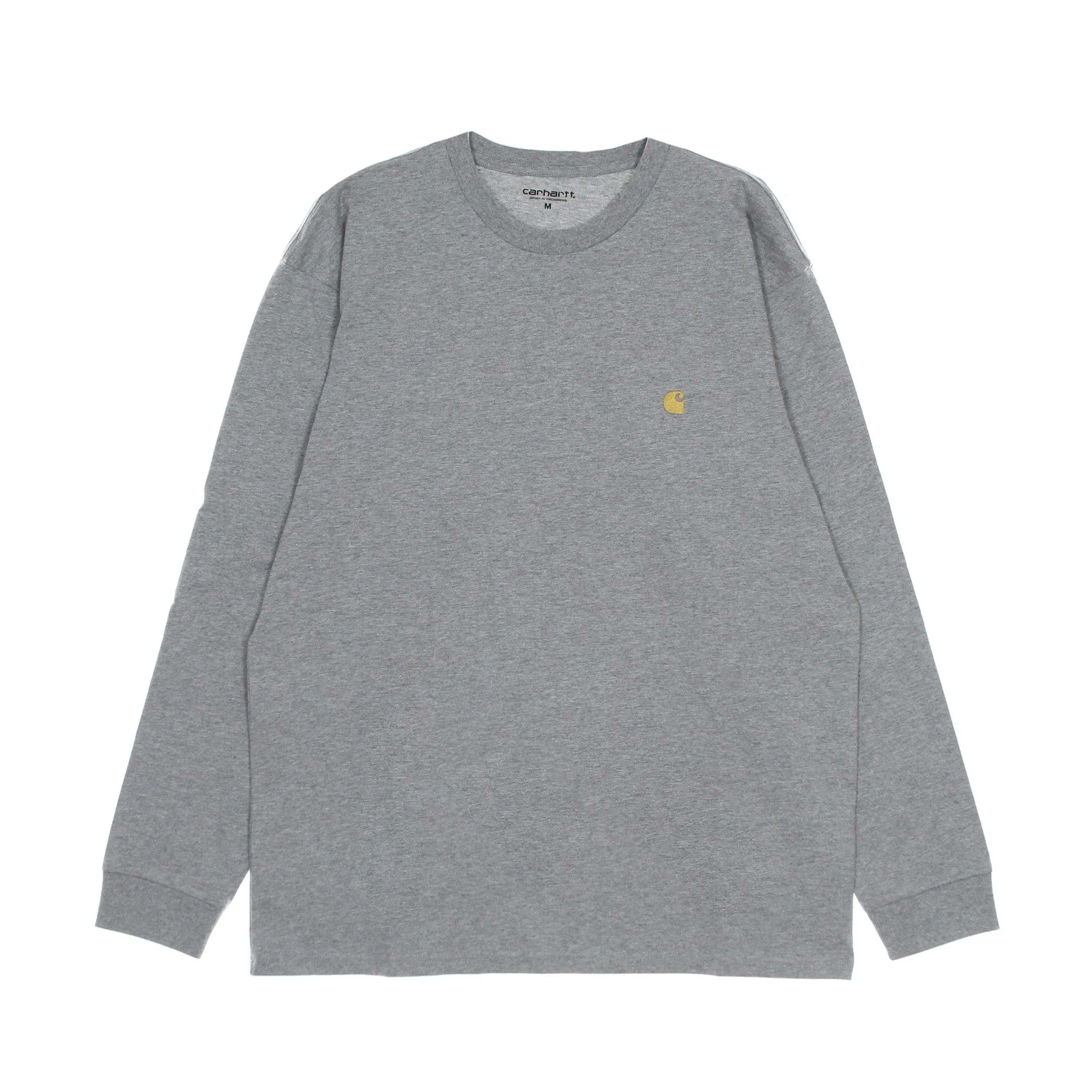 Maglietta Manica Lunga Uomo L/s Chase T-shirt Grey Heather/gold