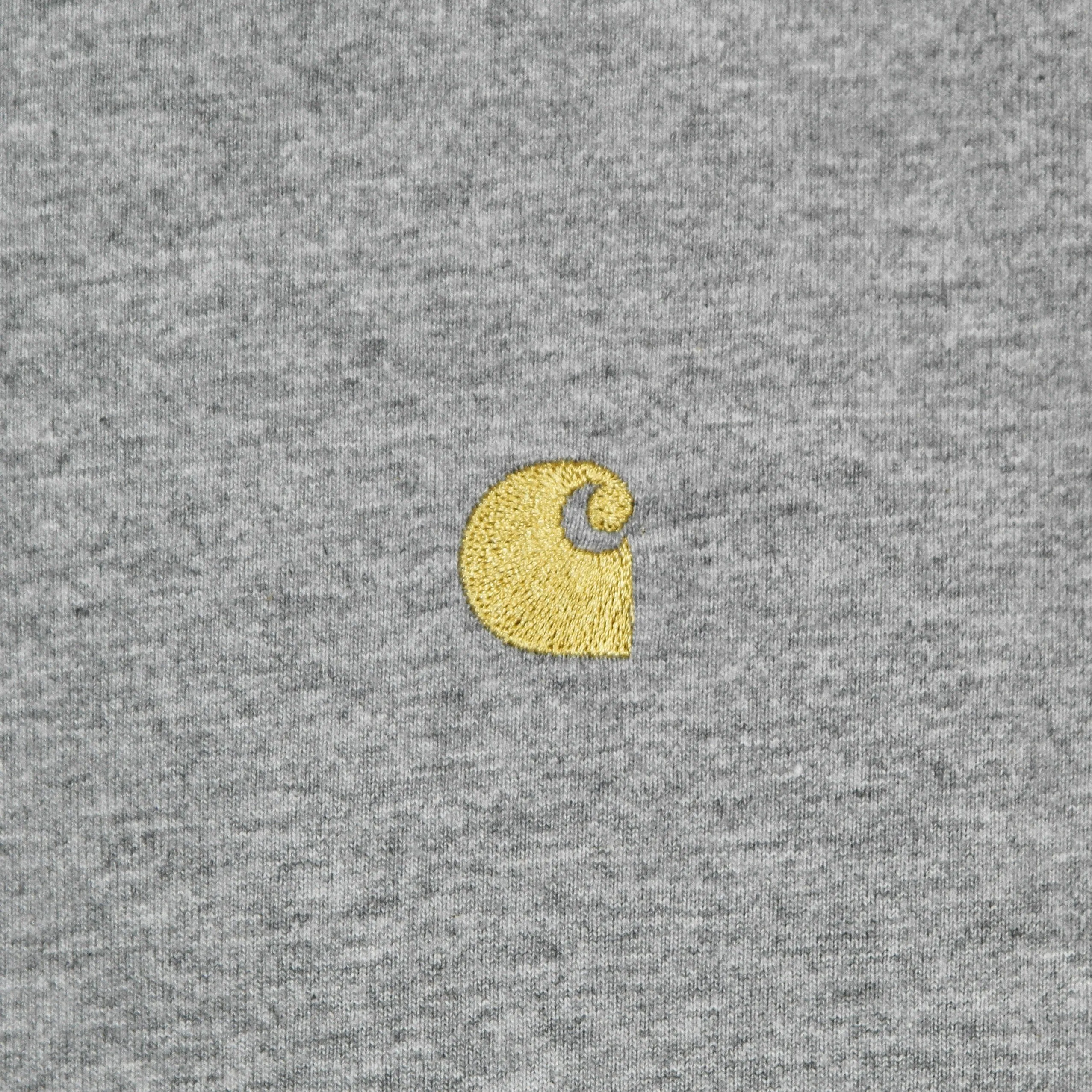 Maglietta Manica Lunga Uomo L/s Chase T-shirt Grey Heather/gold