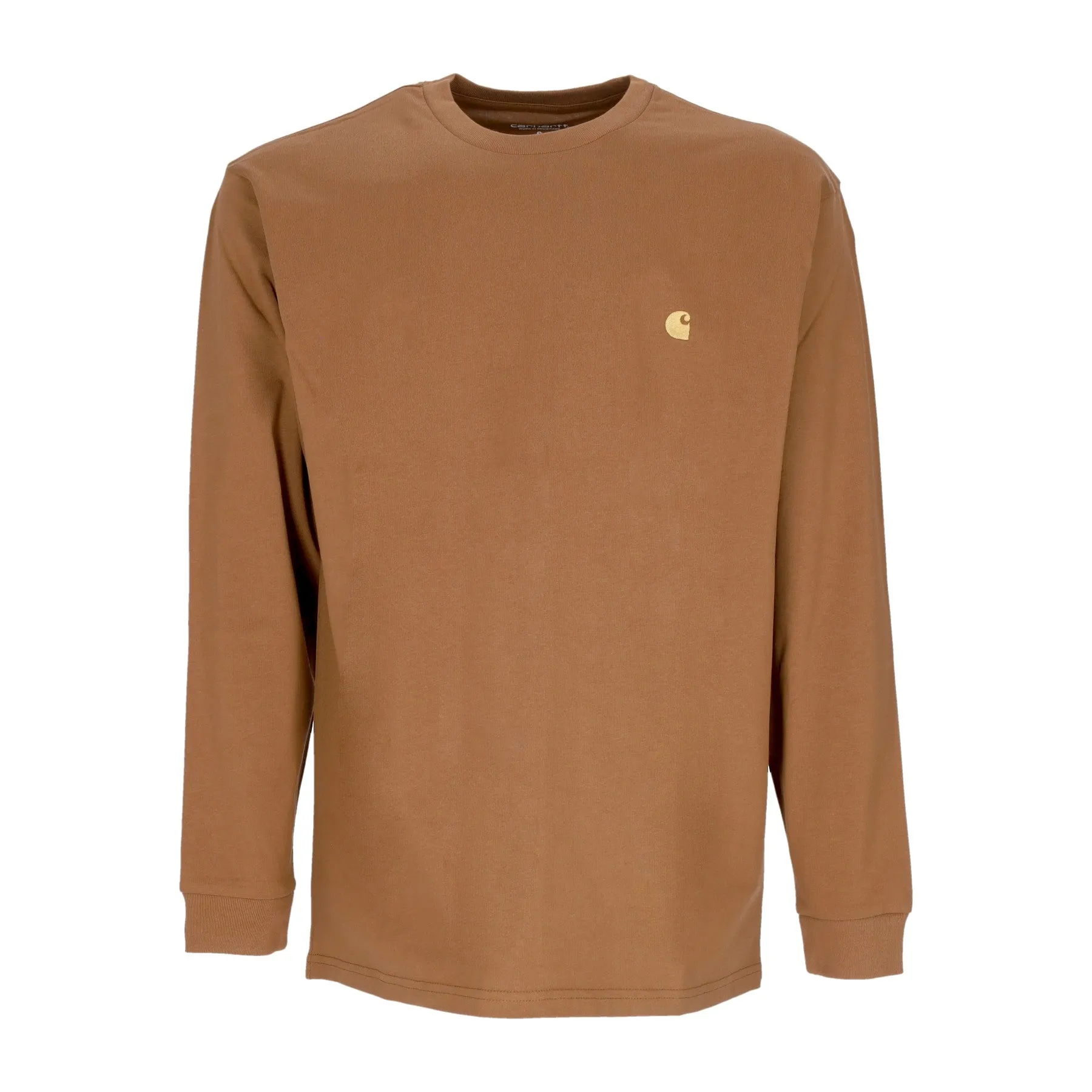 Maglietta Manica Lunga Uomo L/s Chase T-shirt Hamilton Brown/gold