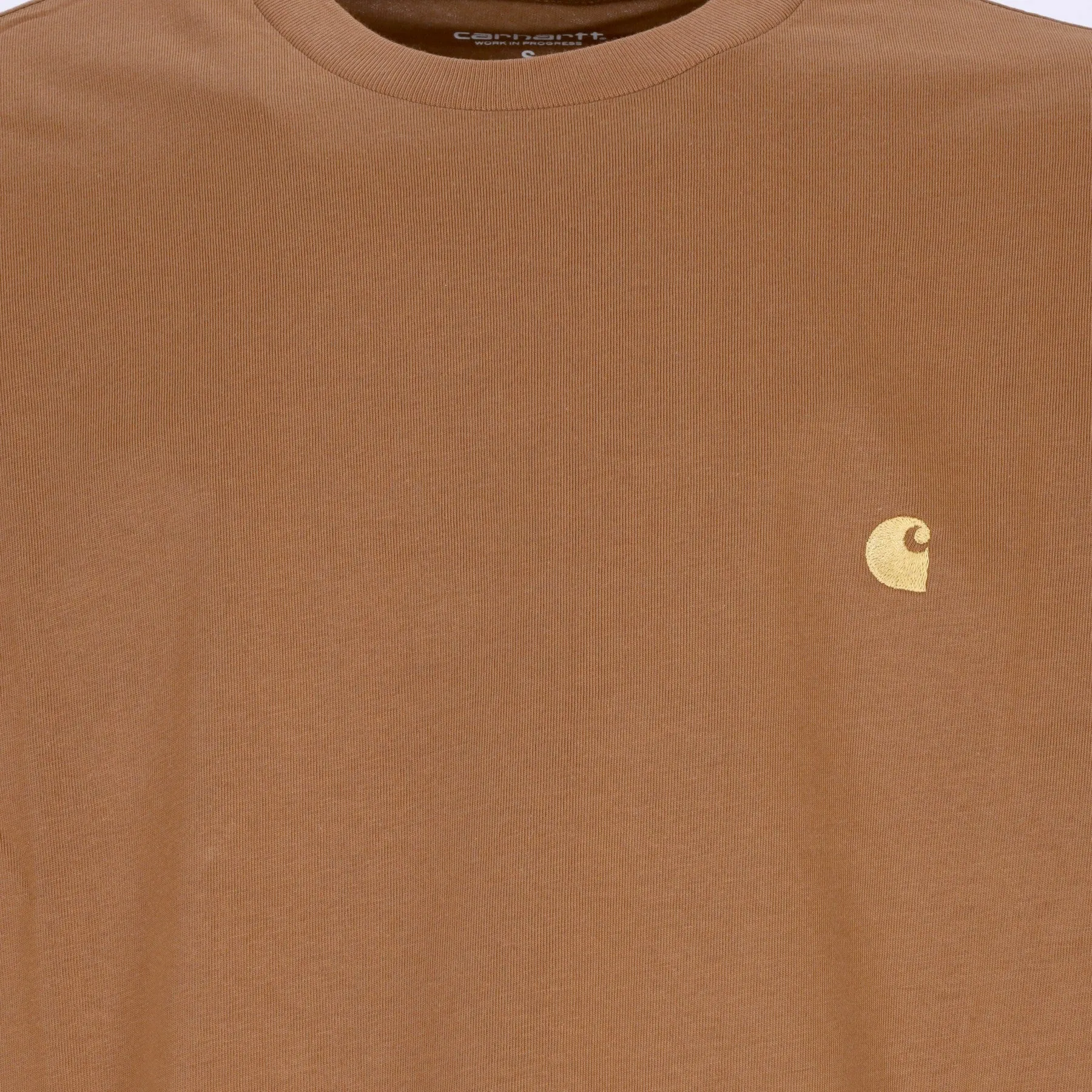 Maglietta Manica Lunga Uomo L/s Chase T-shirt Hamilton Brown/gold