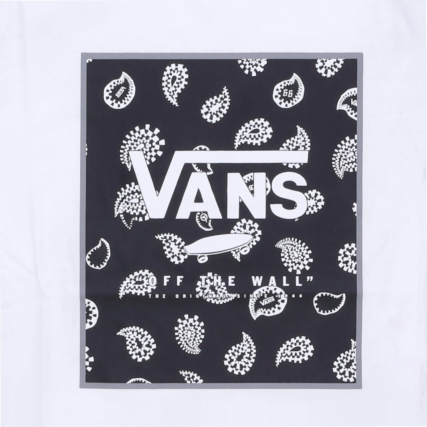 Maglietta Ragazzo Print Box Boys White/frost Grey