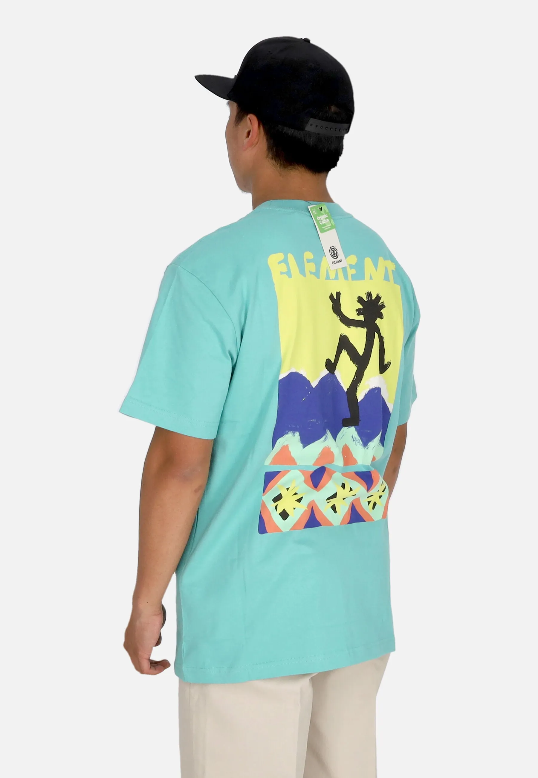 Maglietta Uomo Conquer Tee Lagoon