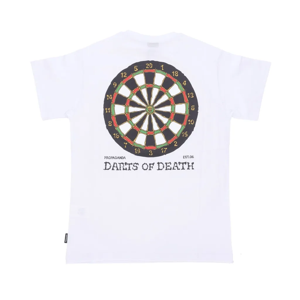 maglietta uomo darts tee WHITE