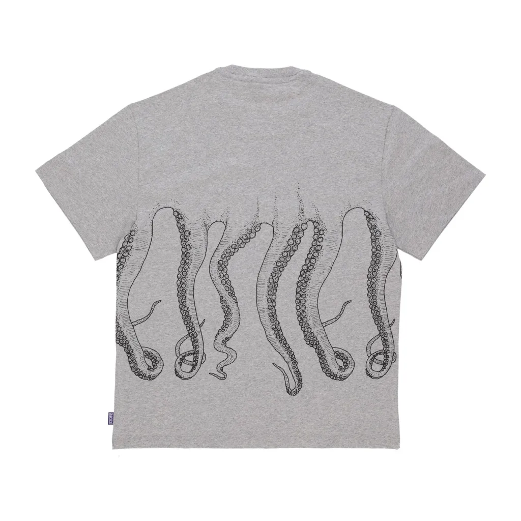 maglietta uomo outline logo tee LIGHT GREY