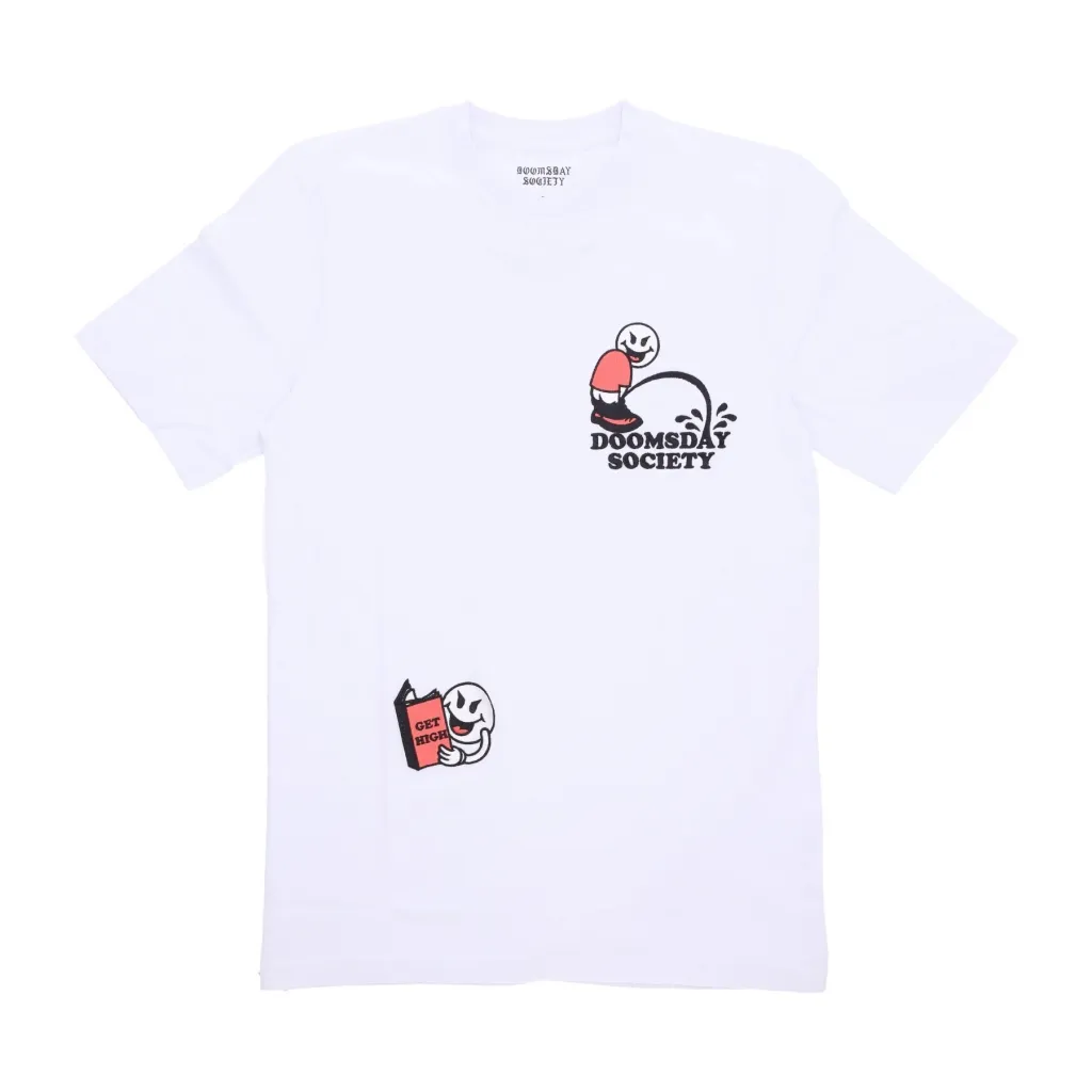maglietta uomo pissing tee WHITE