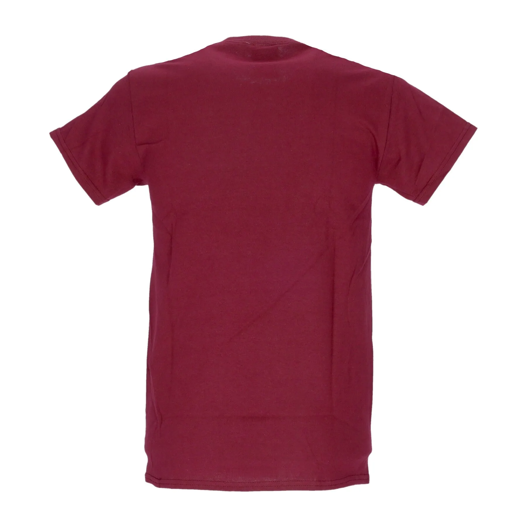 Maglietta Uomo Skatemag Tee Maroon/white