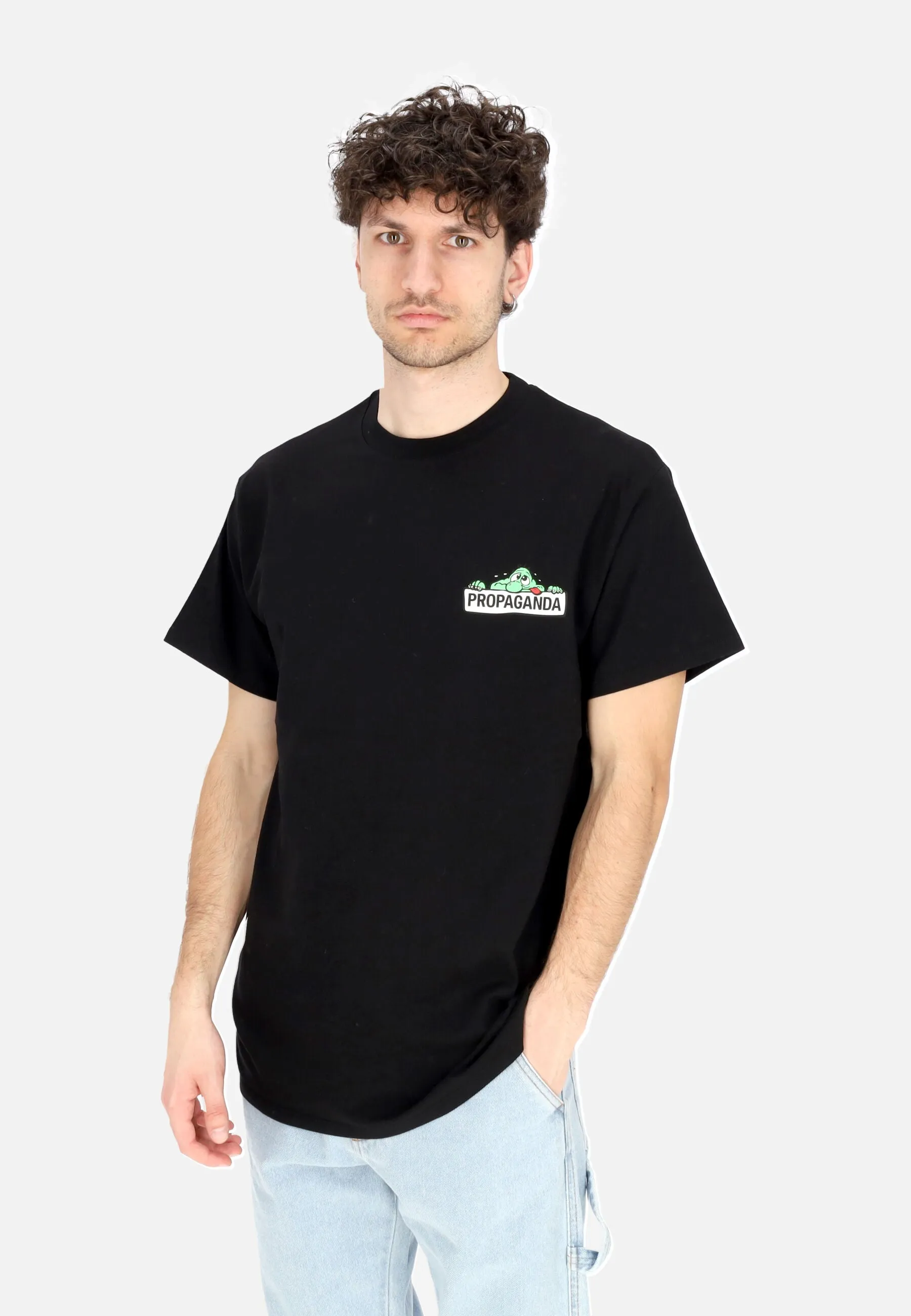 Maglietta Uomo Slimer Tee Black