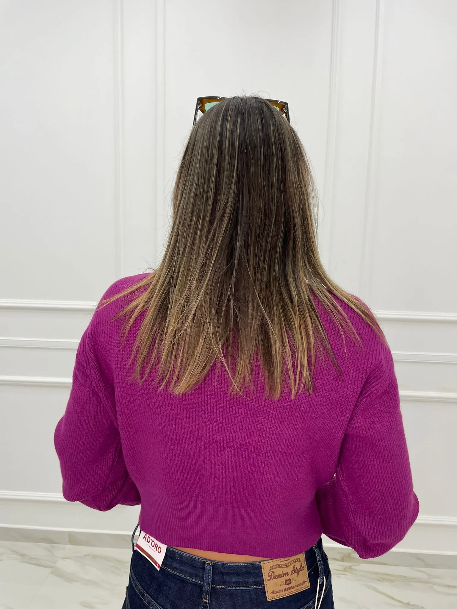 Maglione over con maniche ampie