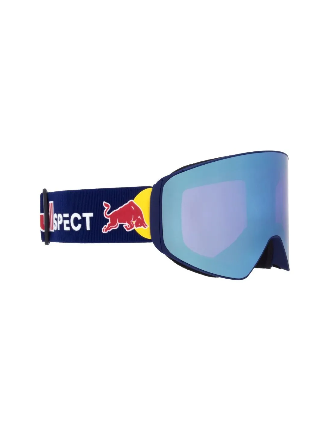 Maschera da sci con fascia Red Bull Jam Blu Opaco
