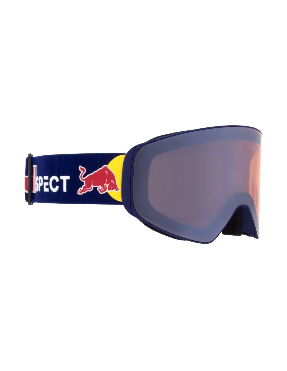 Maschera da sci con fascia Red Bull Jam Blu Opaco