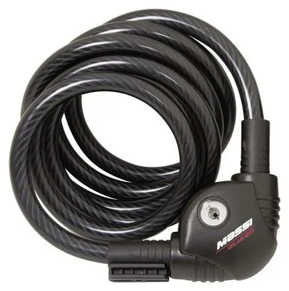 Massi Condor Spiral Lock Cavo 12x1800mm Nero