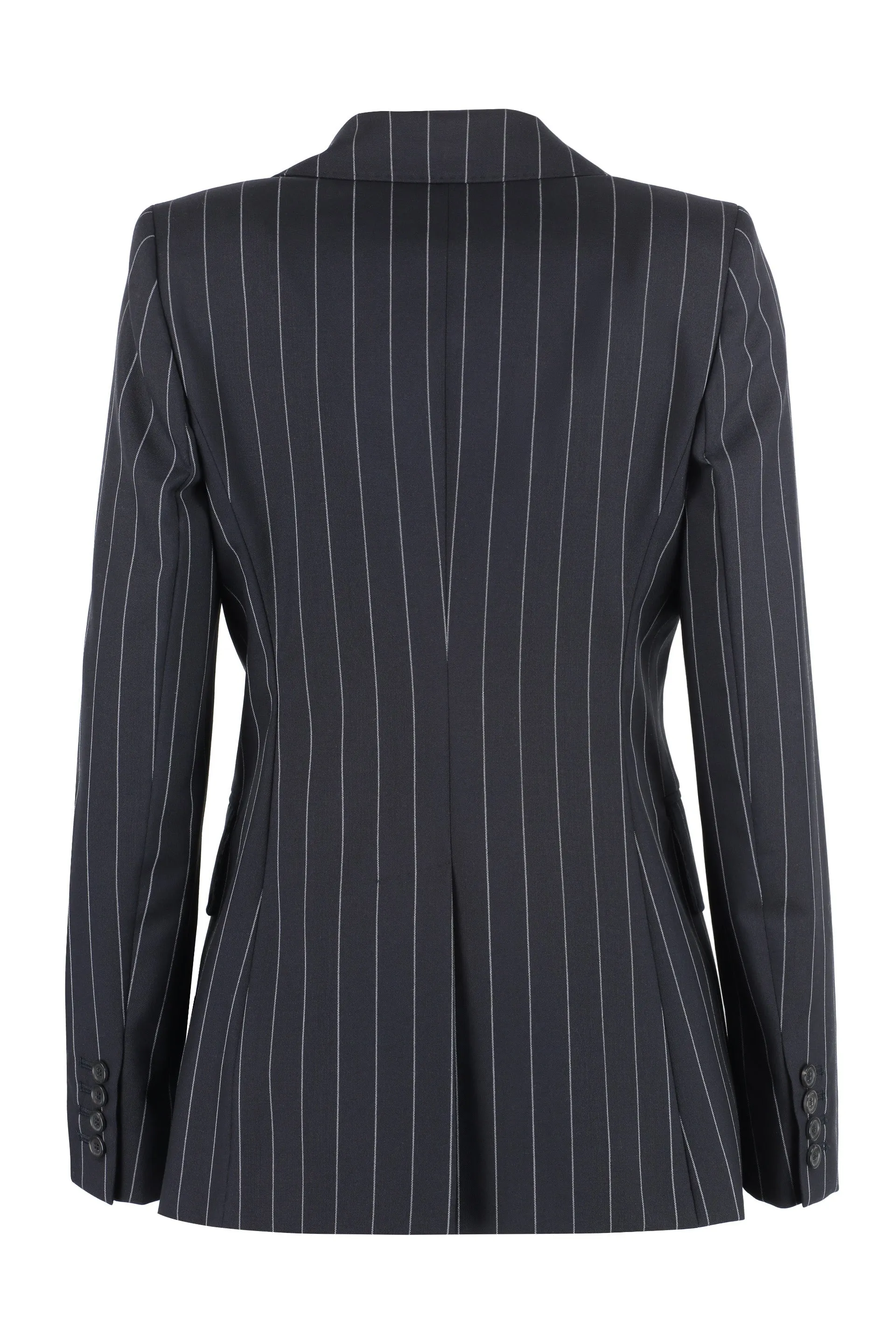 Max Mara Blazer gessato Galosce in lana