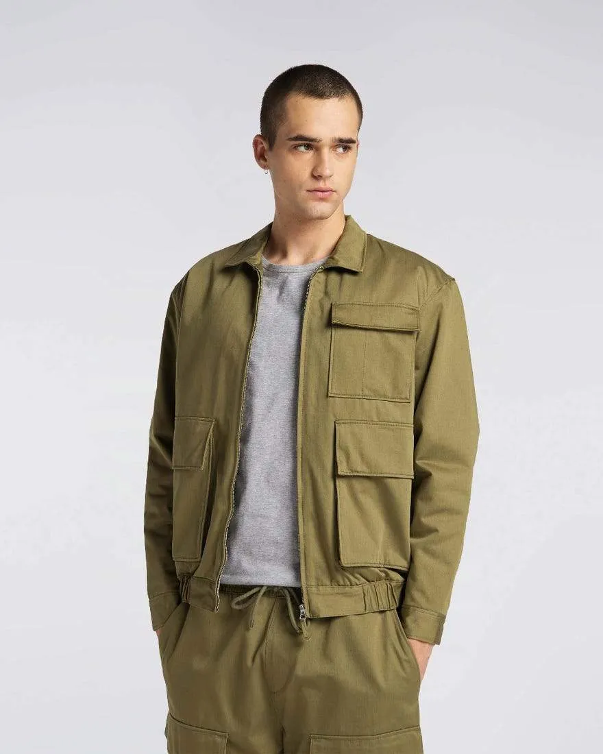 Military Bomber Lined Martini Olive