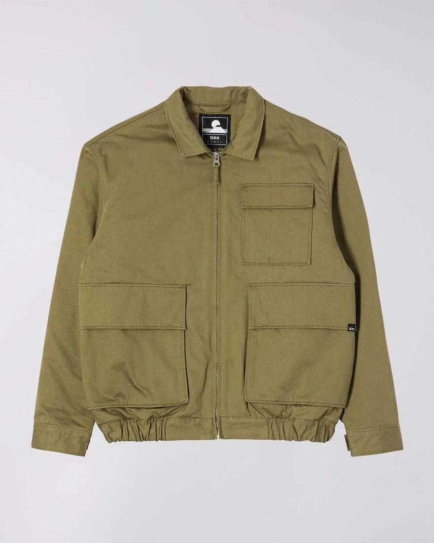 Military Bomber Lined Martini Olive