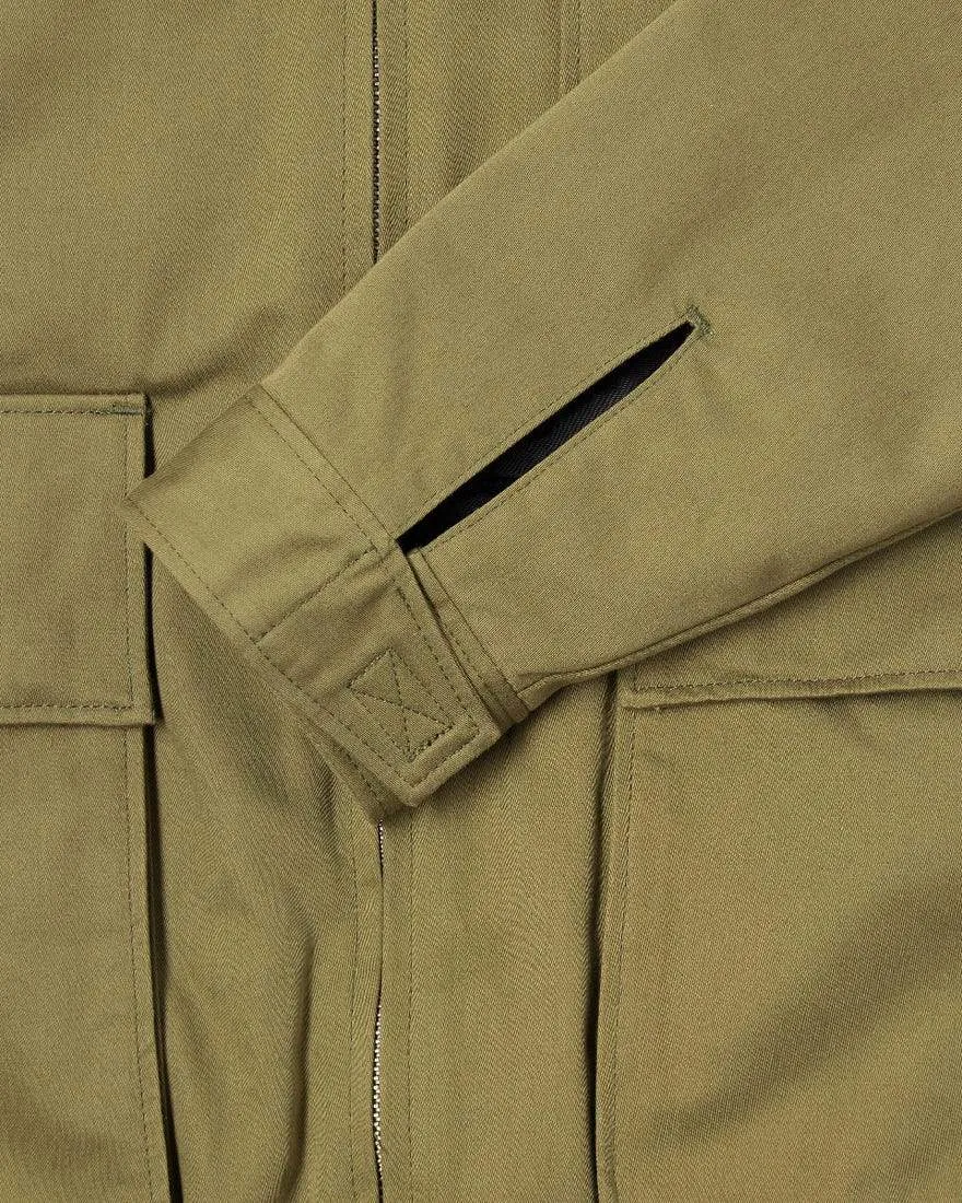 Military Bomber Lined Martini Olive