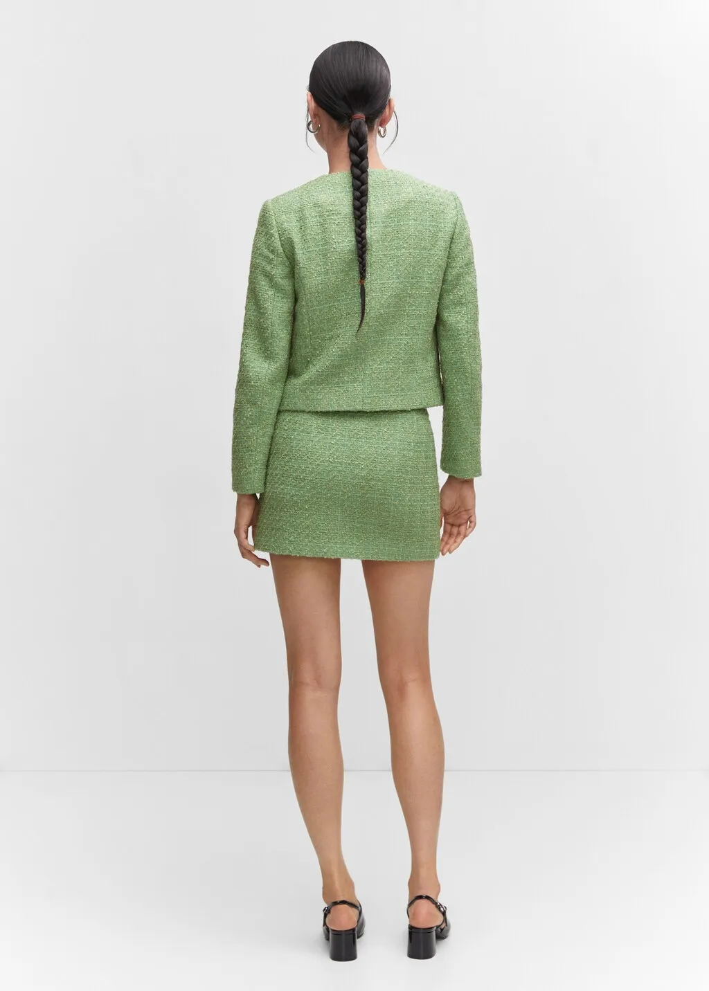 Minigonna tweed