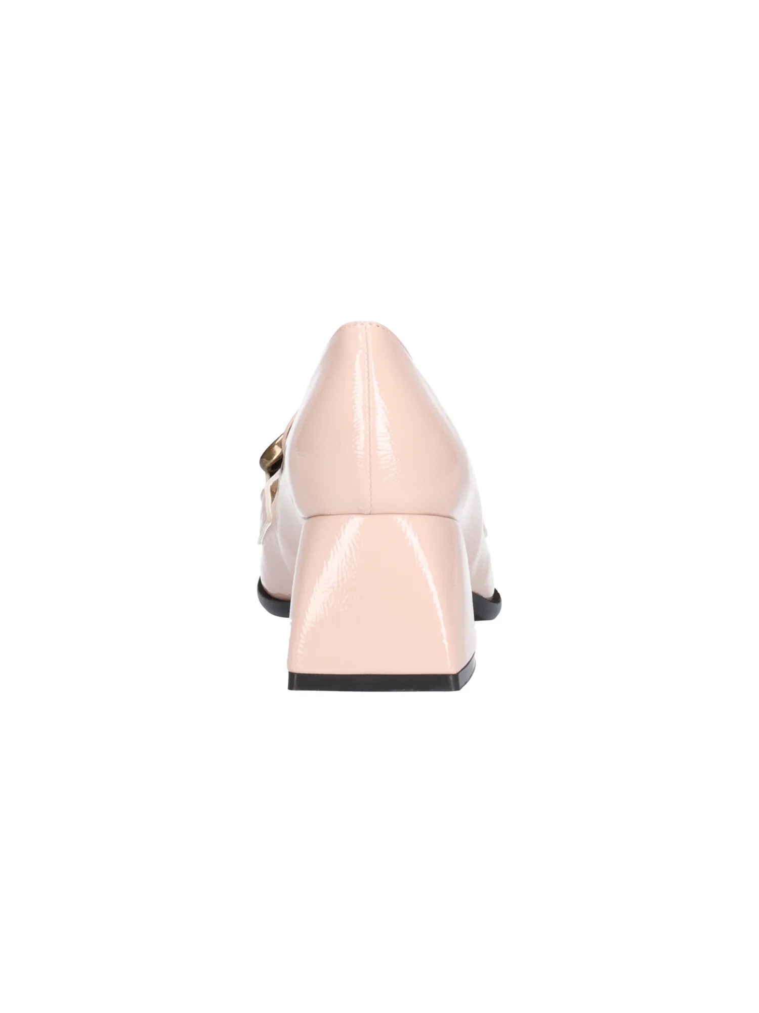 Mocassino tacco largo Liviana da donna nude