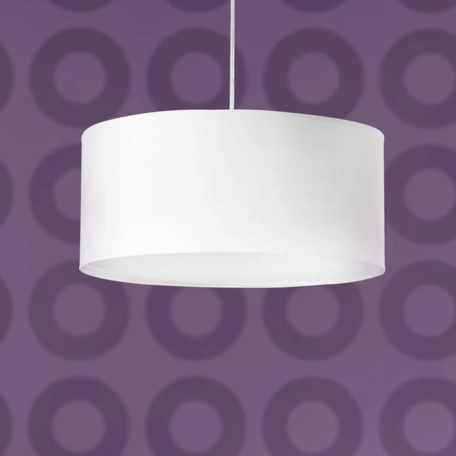 Moderna lampada sospesa SEVEN bianca